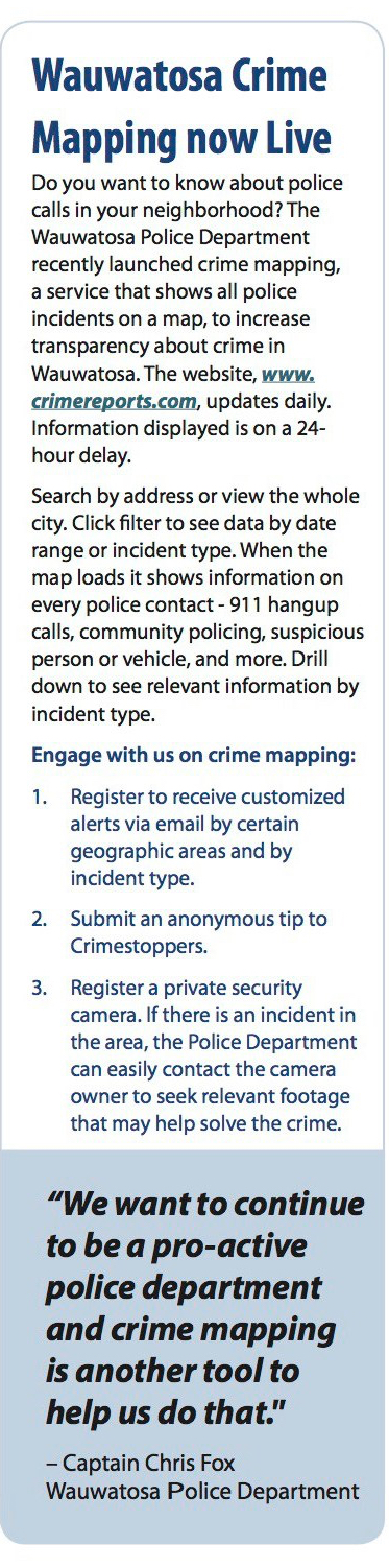 City of Wauwatosa_Newsletter July 2017 page4