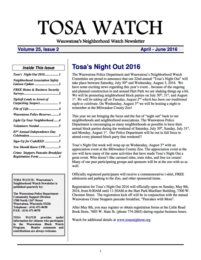 TosaWatchAprilMay2016